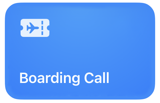 Install Boarding Call Shortcut